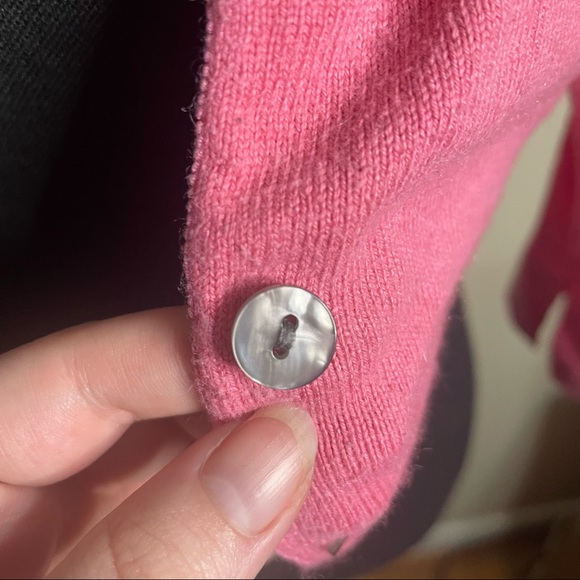 Moda International Girls' Pink X-Large Crop Cardigan - Picture 7 of 10